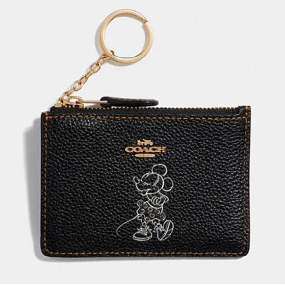 🆕 Coach x Disney Minnie Mouse Skinny Mini Limited Edition - Picture 2 of 8